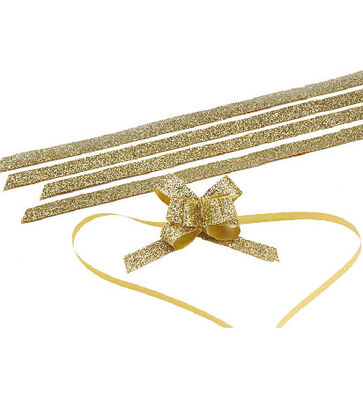 Large Silvery Gold Pull Bow