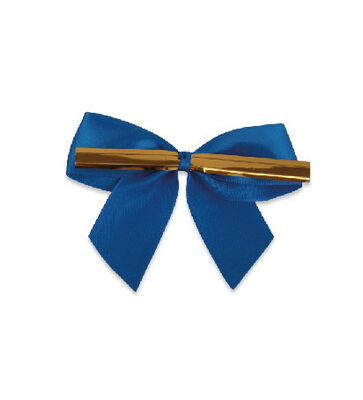 Small Blue Ribbons With Ties