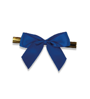 Small Blue Ribbons With Ties